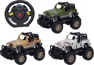 Wiky RC Auto terénní RC na dálkové ovládání 19 cm světelné efekty