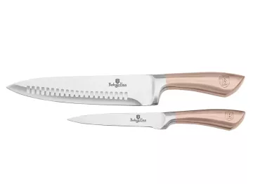 BERLINGERHAUS Sada nožů nerez 2 ks Rosegold Metallic Line BH-2373