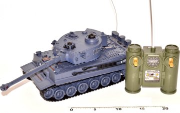 Tank Tiger RC na dálkové ovládání 28 cm