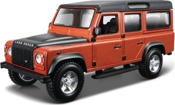 Bburago 1:32 Land Rover Defender 110 - hnědá