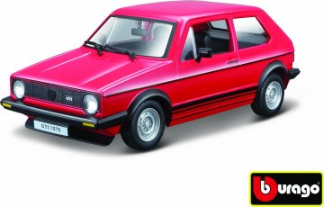 Bburago 1:24 Volkswagen Golf MK1 GTI červená 18-21089