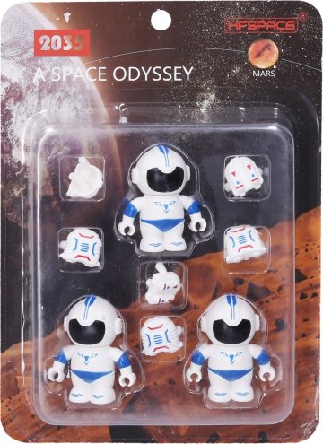 Wiky Astronaut 3 figurky 6 cm