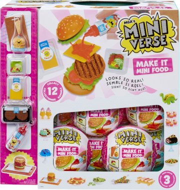 MGA's Miniverse – Mini Food Občerstvení, série 3A, PDQ